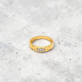 Triple Accent Stone Ring