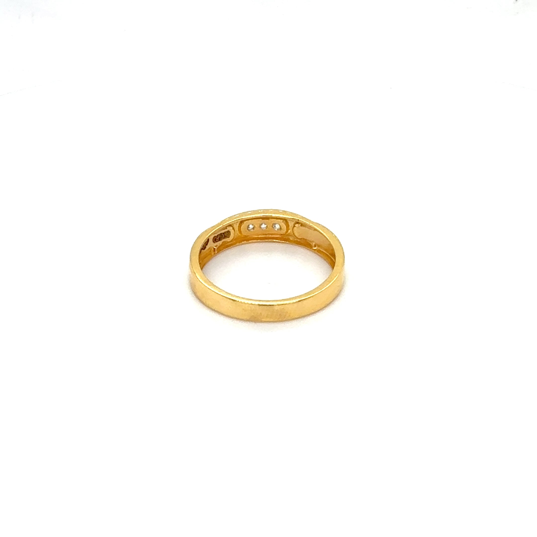 Triple Accent Stone Ring