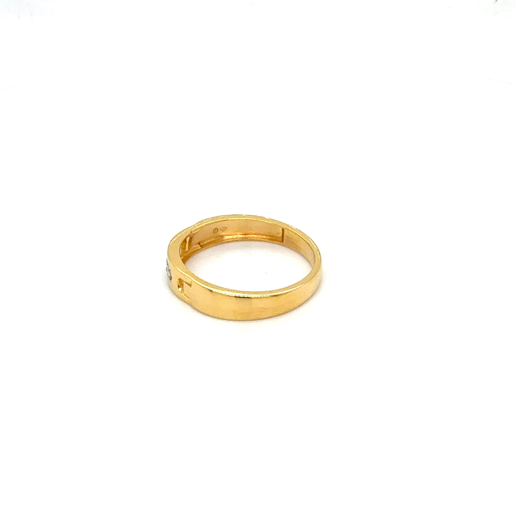 Triple Accent Stone Ring
