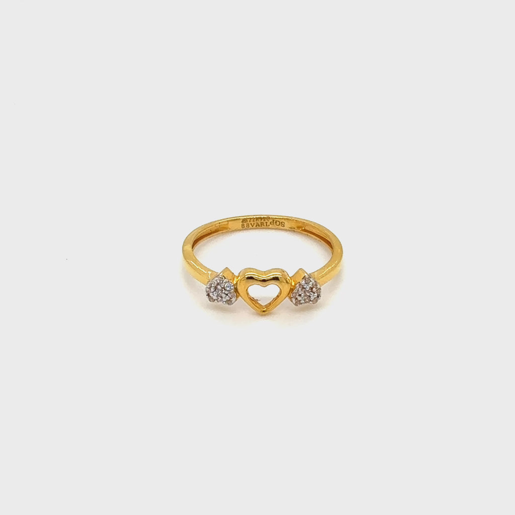 Third Love Theory Yellow Gold Ring