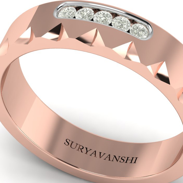 Tantalum Diamond Ring #106941 - Seattle Bellevue | Joseph Jewelry