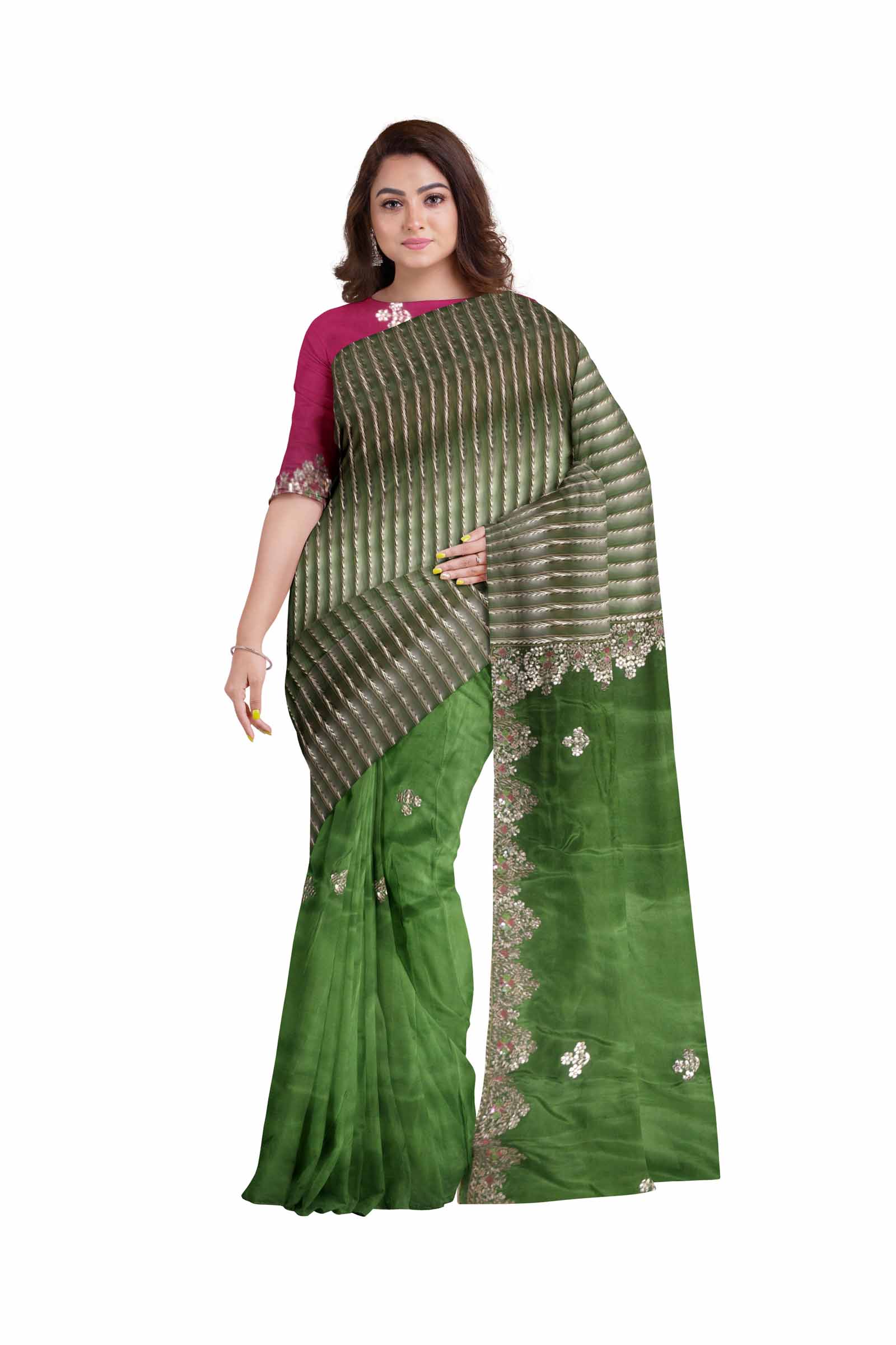 Shop Now Meera 197 Bandhani Printed Heavy Dhola Silk Saree at Wholesale  Textile Online Store